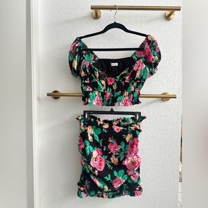 🍋 For Love and Lemons 🍋 Size S Matching 2-Piece Set